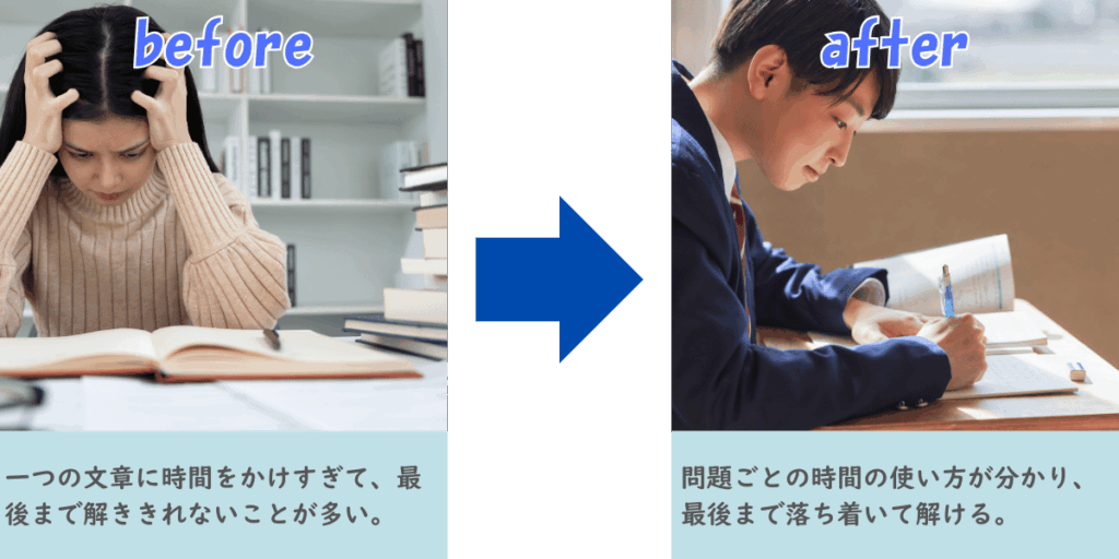 時間に余裕が出る